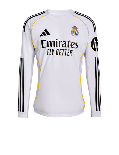 Real Madrid home kit long sleeved 25/26